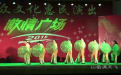 幸福山歌舞蹈视频,广场舞大赛精彩纷呈